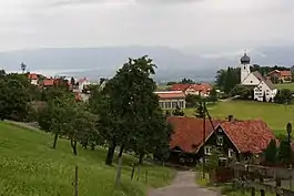 View of Grub and the Lake Constance