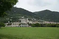 Panorama of Gubbio from Viale Parruccini