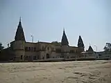 Guptar Ghat during the dry winter season