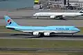 A Korean Air Boeing 747