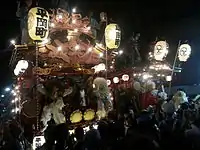 Hachioji Festival floats