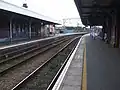 Fast (Tottenham Hale/Chingford line) platforms looking south