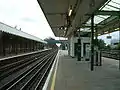 Looking south ('westbound') from platform 2