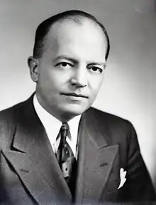 former Governor Harold Stassen of Minnesota