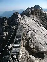 The Heilbronn Way, over the summit of the Steinschartenkopf