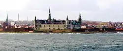 Helsingør waterfront in November 2006