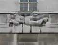 West Wind (1928) Portland stone, 55 Broadway, London