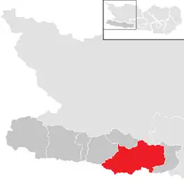 Location in the district