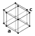 Hexagonal crystal structure for nitrogen