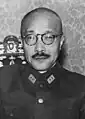 Hideki Tōjō ran the Empire of Japan from 1941 to 1944. He was formally the Prime Minister of Japan at the time, but ruled the country as a dictator.