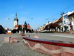 City centre of Prešov