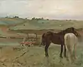 Horses in a Meadow, 1871, National Gallery of Art, Washington, DC