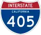 Interstate 405 marker