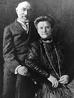 Isidor Strauss and his wife Rosalie Ida Blun