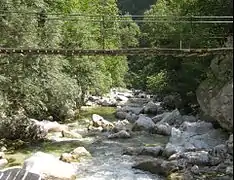 The upper Idrijca river.