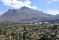 Mount Imbabura from south-east.