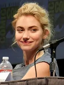 Poots at the 2011 San Diego Comic-Con