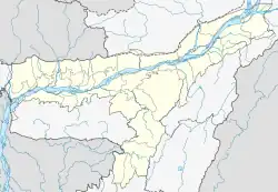 Map of Assam