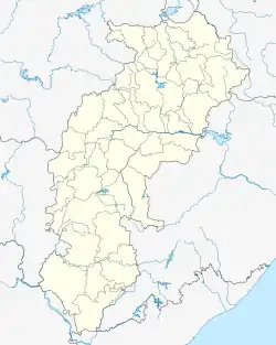 Map of Chhattisgarh