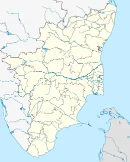 Map of Tamil Nadu