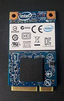 An mSATA SSD