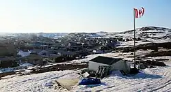 Iqaluit from Joamie Hill in June 2010