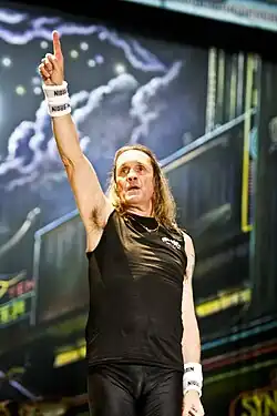 Nicko McBrain in 2008