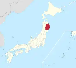 Iwate Prefecture in Japan