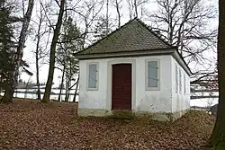 Burial hall at the Jewish cemetery in Mühlhausen