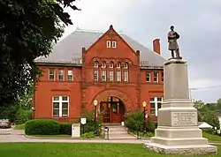 Clay Memorial Library, listed on the National Register of Historic Places