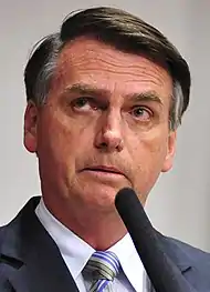 Jair Bolsonaro(PSL)from Rio de Janeiro