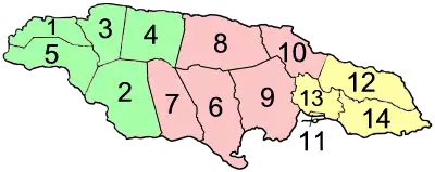 Parishes of Jamaica