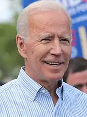 Joe Biden  served from 2009 to 2017