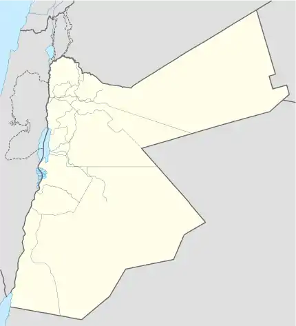 Madaba is located in Jordan