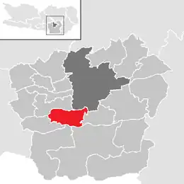 Location in the district