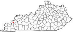 Location of Salem, Kentucky