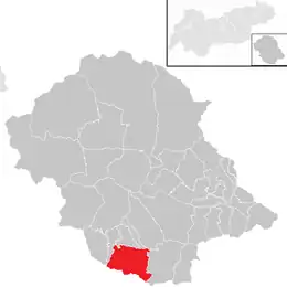 Location in the district