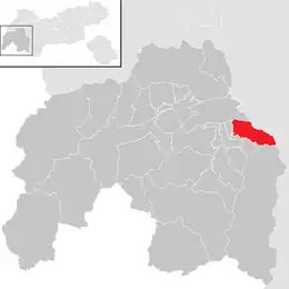 Location in the district