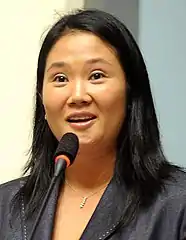 Former CongresswomanKeiko Fujimori(Popular Force)