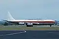 A Kenya Airways Boeing 707 in 1977.