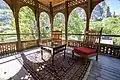 On the Balcony of Khaplu Palace.