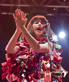 Kimbra performing at Dcode Festival, 2012