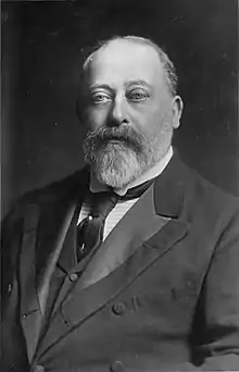 portrait photograph of Edward VII