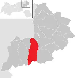 Location in the district