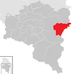 Location in the district