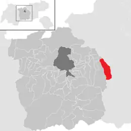 Location in the district