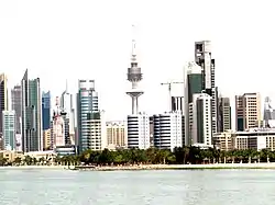 Skyline of Kuwait City