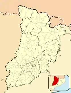 Tremp is located in Province of Lleida