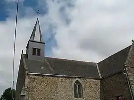 The church in La Pellerine