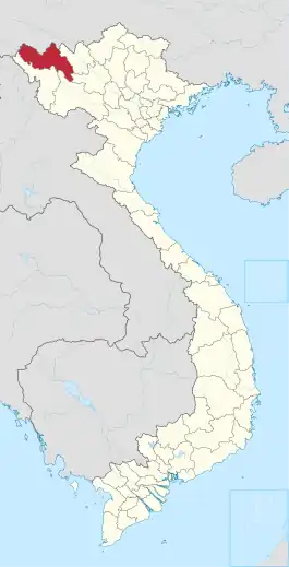 Lai Châu province in Vietnam